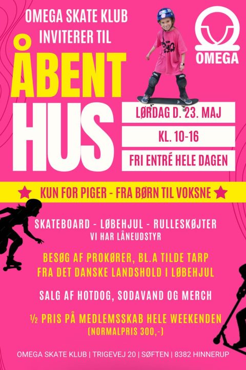 Åbent Hus for piger i Omega